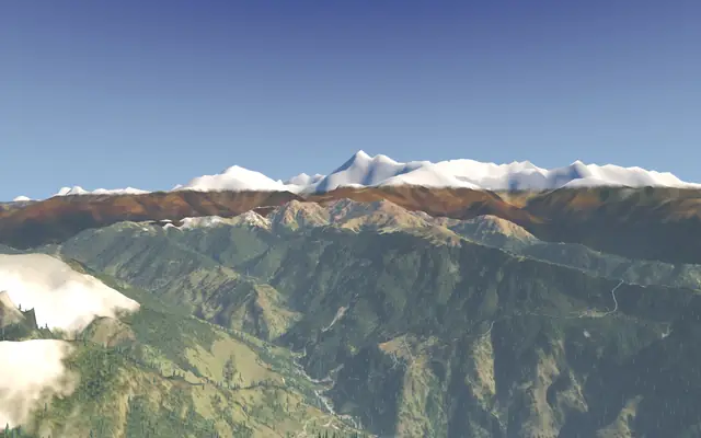 Ali–Bedni Bugyal in 3D