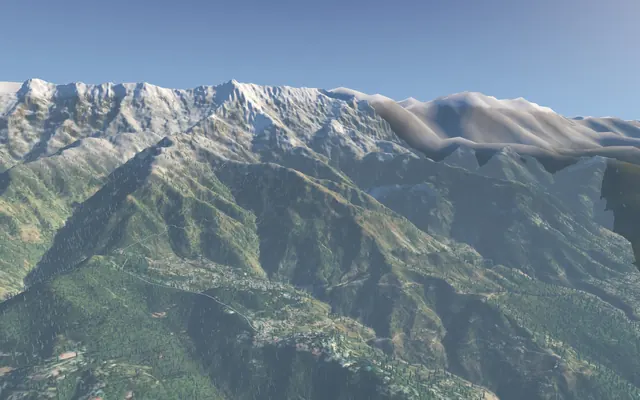 Indrahar Pass in 3D