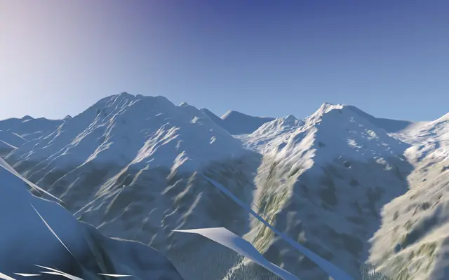 Kedartal in 3D